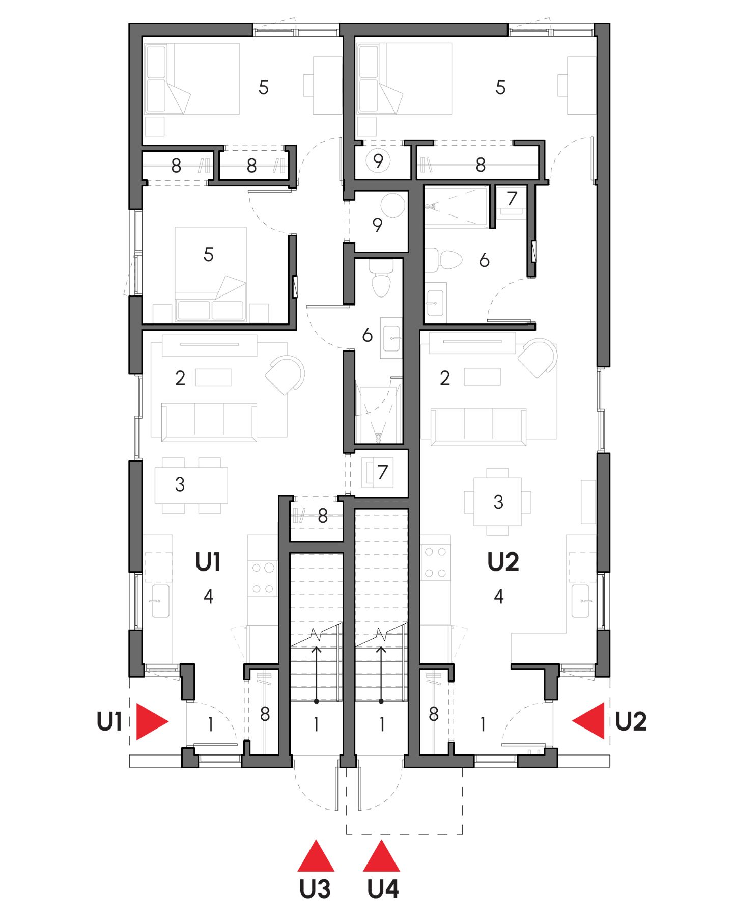 Plan du rez-de-chaussée